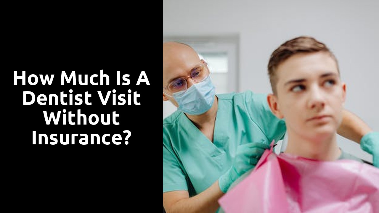 How much is a dentist visit without insurance?